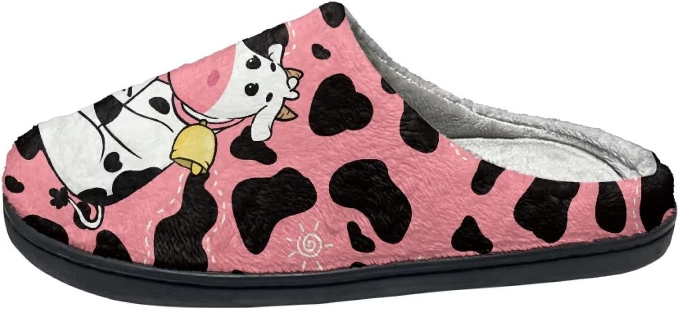 

Домашние и тапочки для женщин, мужские удобные фланелевые теплые тапочки на плоской подошве, зимние домашние сабо Tofrimade, розовый