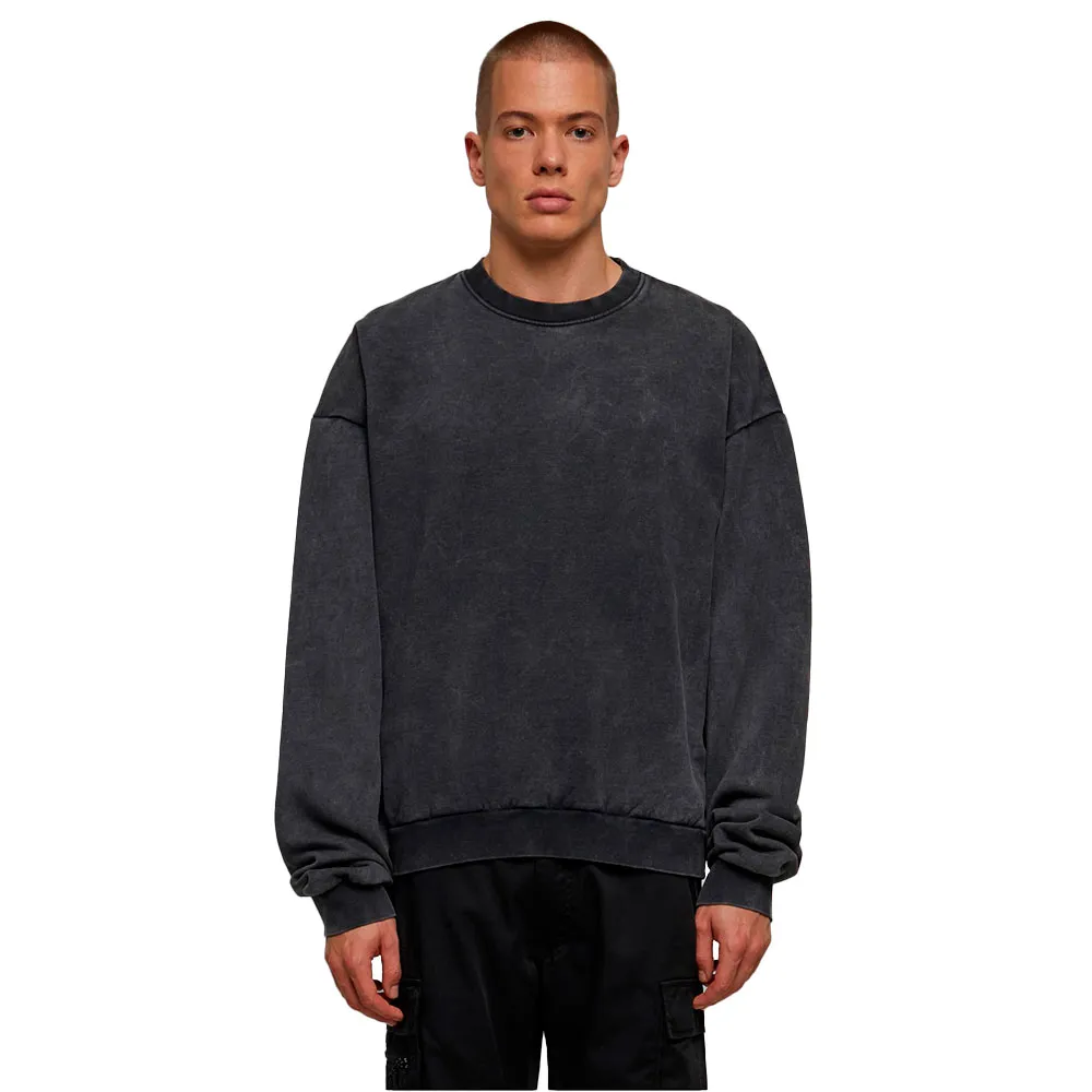 

Толстовка Urban Classics Acid Washed, черный