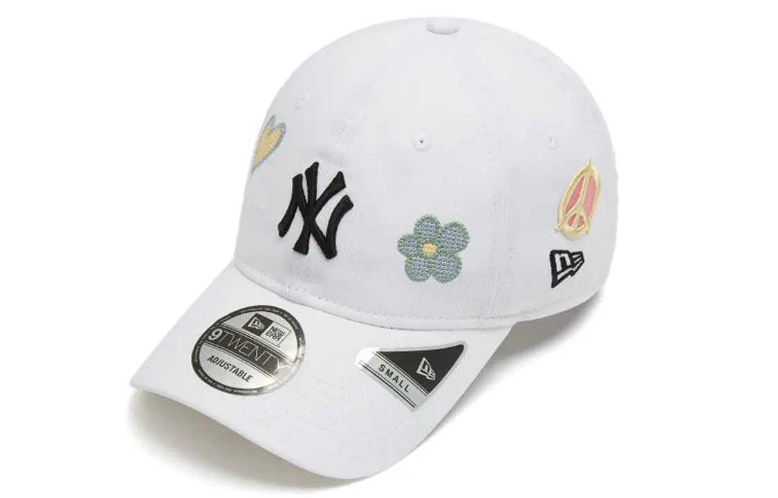 

New Era Бейсболка унисекс белая, White
