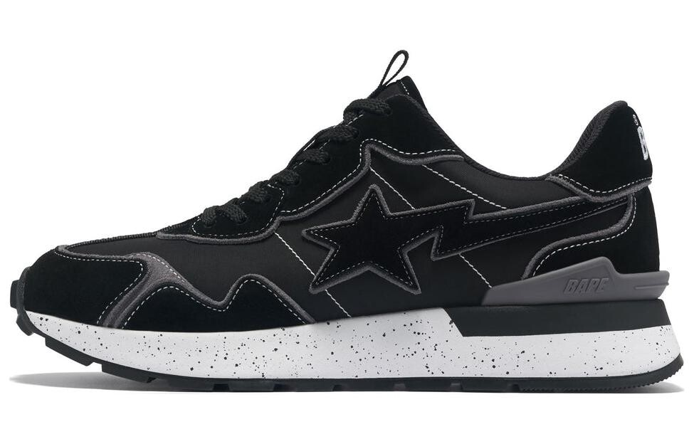 

Кроссовки A BATHING APE Road Sta Express #1 Panelled Sneakers, черный