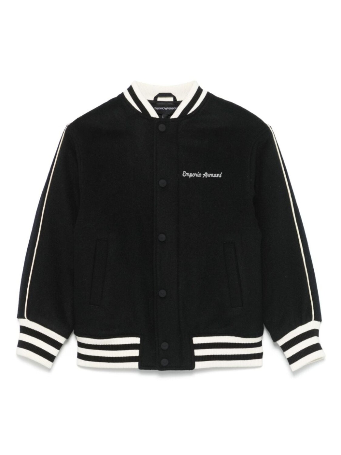 

Куртка с вышитым логотипом Emporio Armani Kids, синий