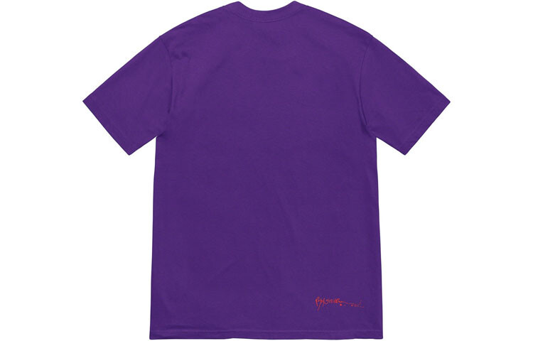Футболка Supreme Ralph Steadman Box Logo, фиолетовый — фото 2