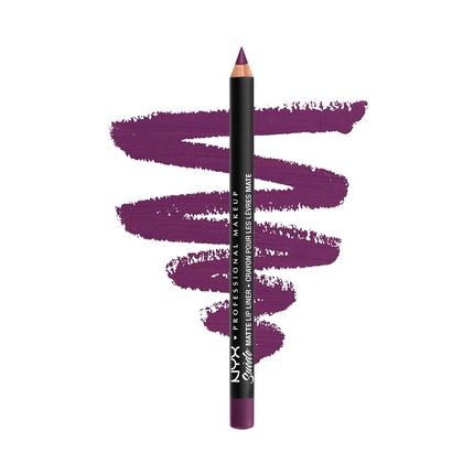 

Замшевый матовый карандаш для губ Vegan Formula Subversive Socialite Wine Purple, 1 шт., Nyx Professional Makeup