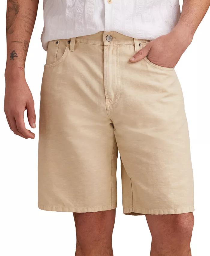 

Мужские классические шорты с пятью карманами, длина 10" Lucky Brand, серый