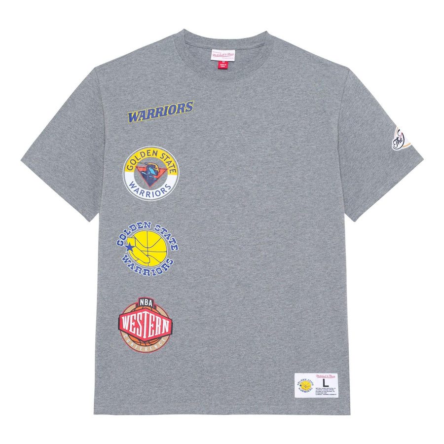 

Футболка Mitchell & Ness x NBA City Collection T-shirt 'Golden State Warriors', серый