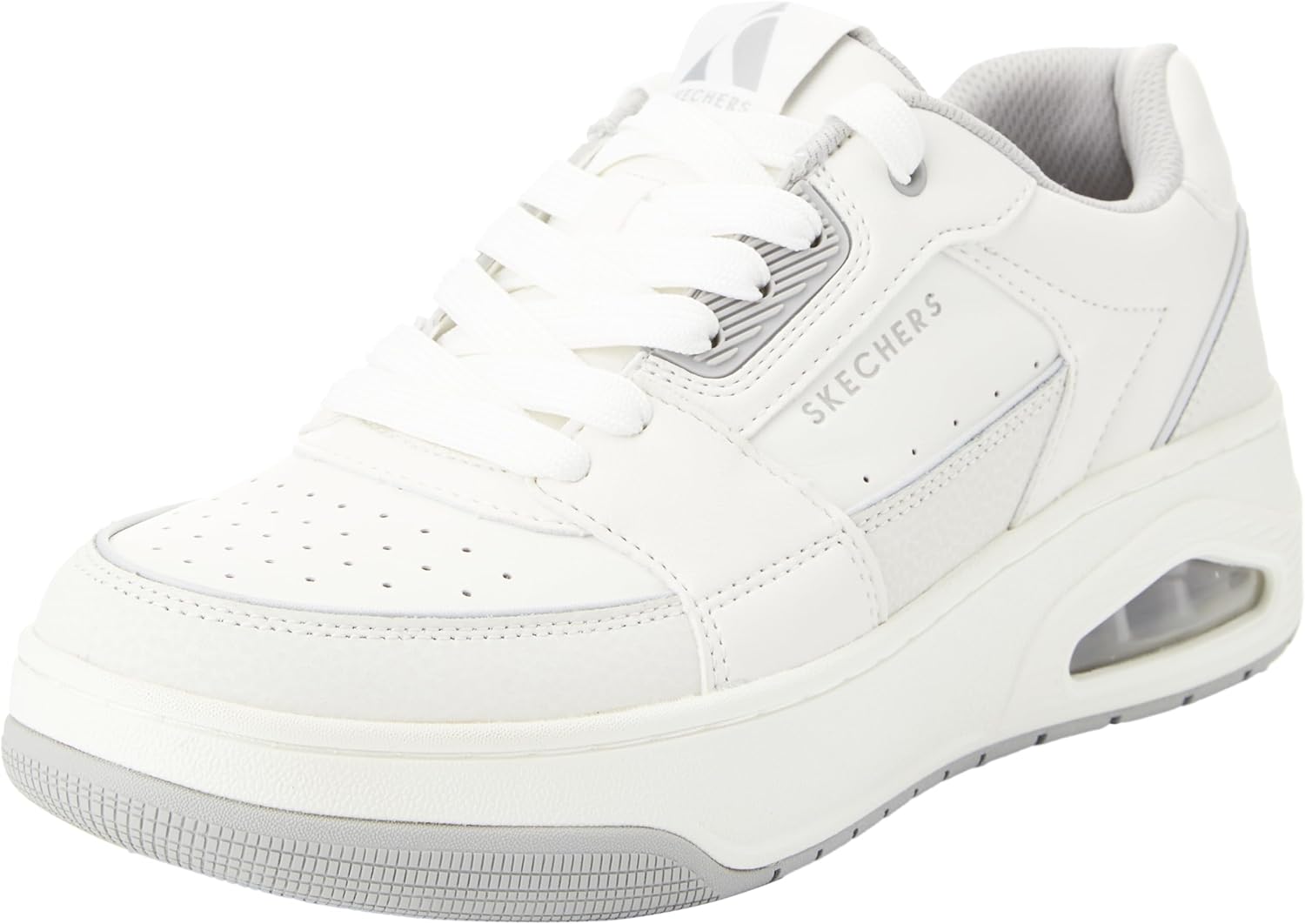 

Кроссовки Skechers Mens Uno Court - Low Post Match, белый