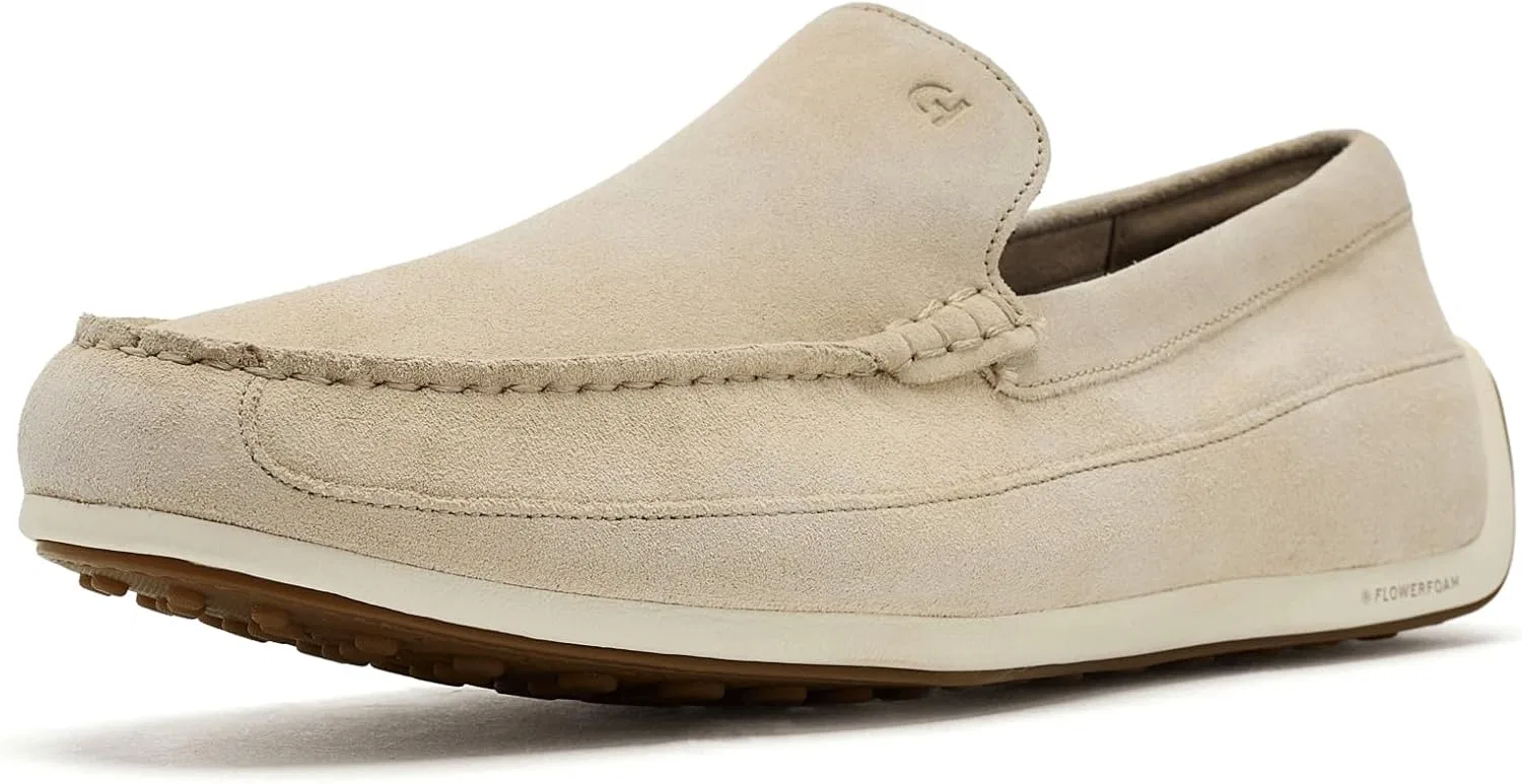 Лоферы Cole Haan Hill Grand Venetian, Angora Suede/Ivory