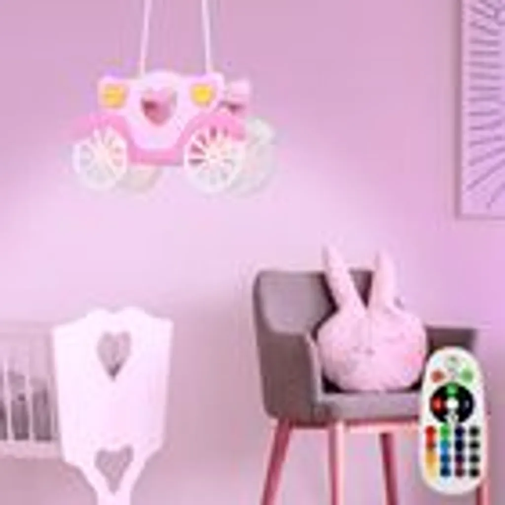 

Подвесной светильник Etc-shop, розовый