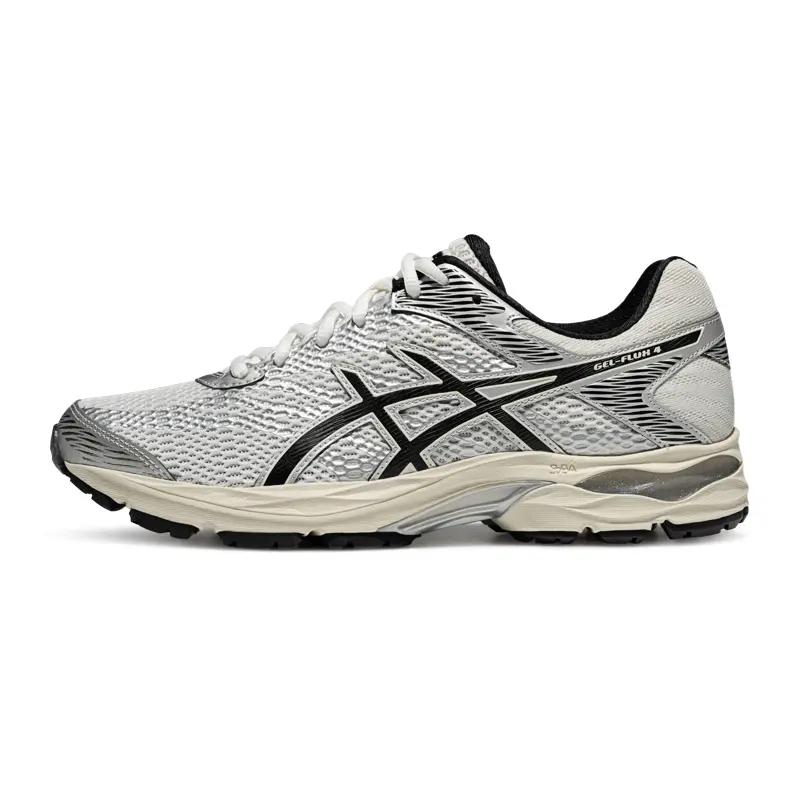 

ASICS Кроссовки для бега Gel Flux 4 Low Top, мужские, белые, серебристые