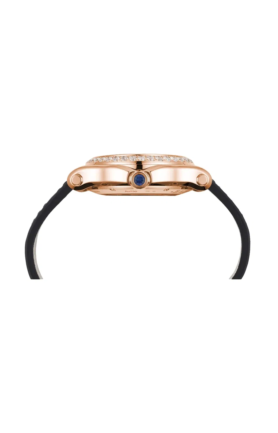HAPPY SPORT 36 ММ, АВТОМАТИЧЕСКИЕ, ЭТИЧНОЕ РОЗОВОЕ ЗОЛОТО, БРИЛЛИАНТЫ - 274808-5006 CHOPARD, золотой — фото 3