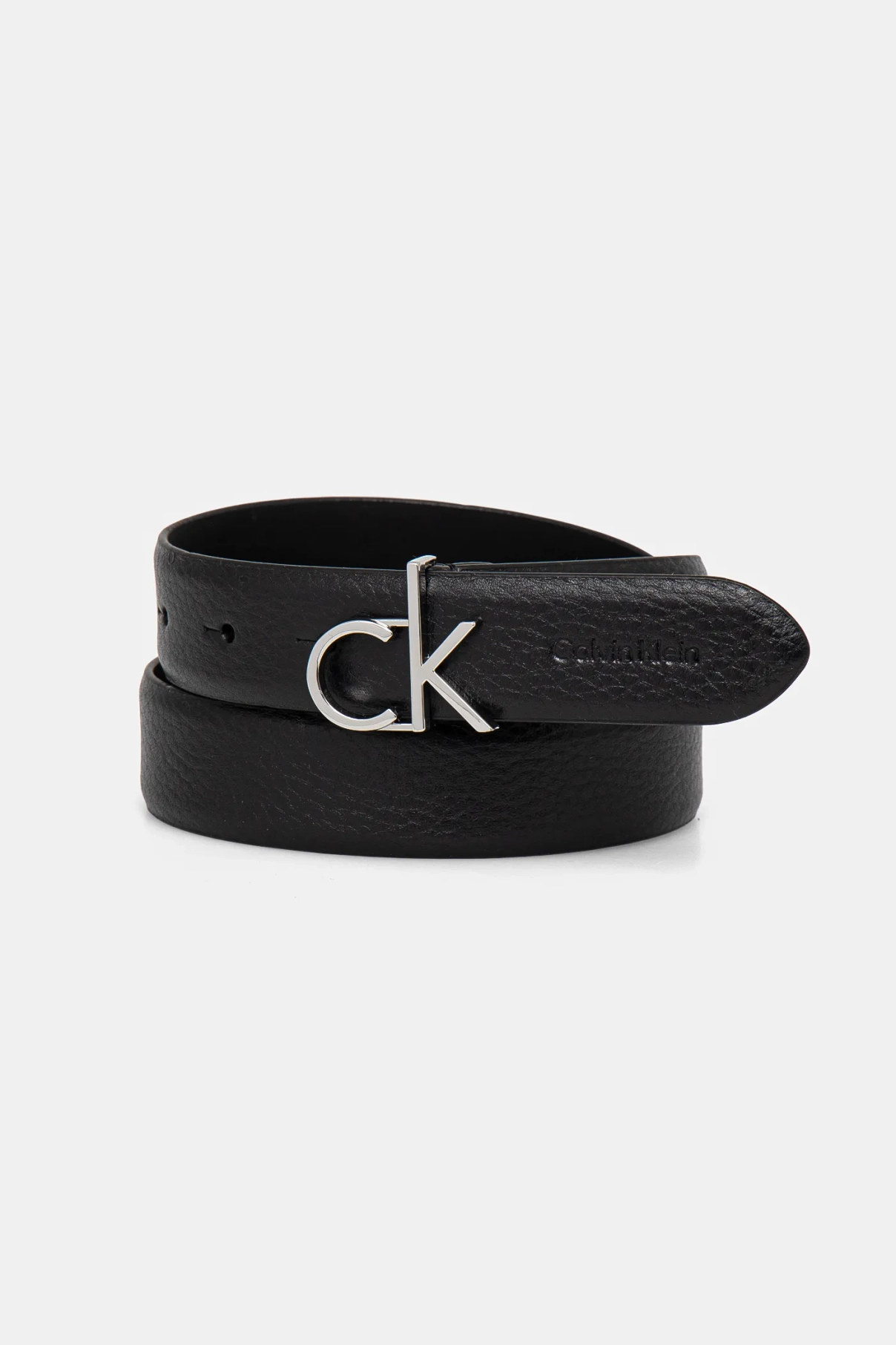 

Кожаный ремень Calvin Klein, черный