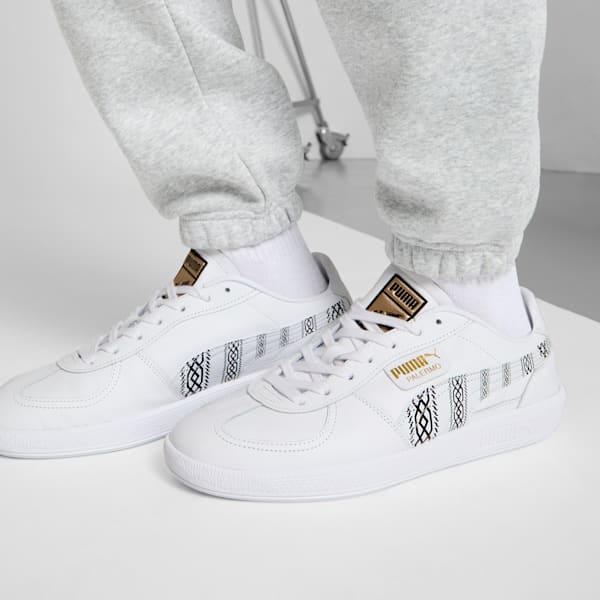 Кроссовки Palermo Leather Puma, белый — фото 2