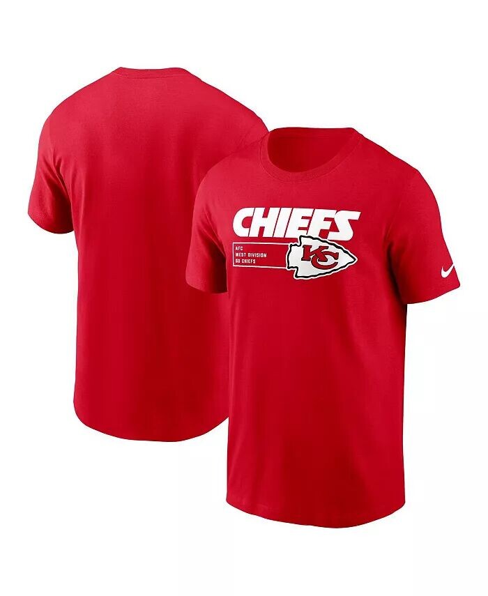 

Мужская красная футболка Kansas City Chiefs Division Essential Nike