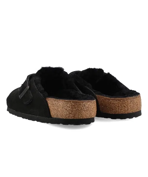 Мужские и женские сабо BIRKENSTOCK BOSTON SHEARLING — фото 3