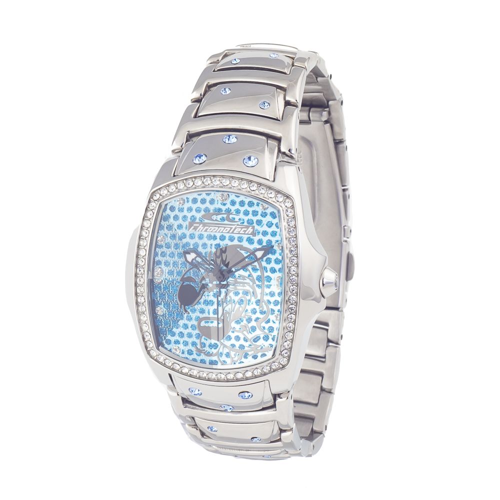 

Женские часы Chronotech Steel, серебряный