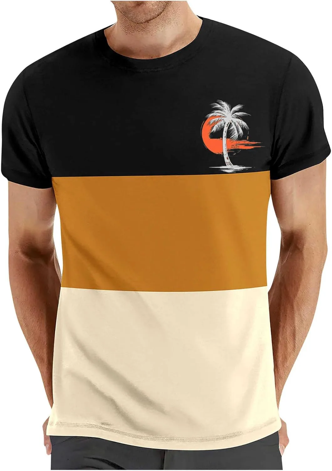 

Футболка мужская Casual Coconut Palm с коротким рукавом