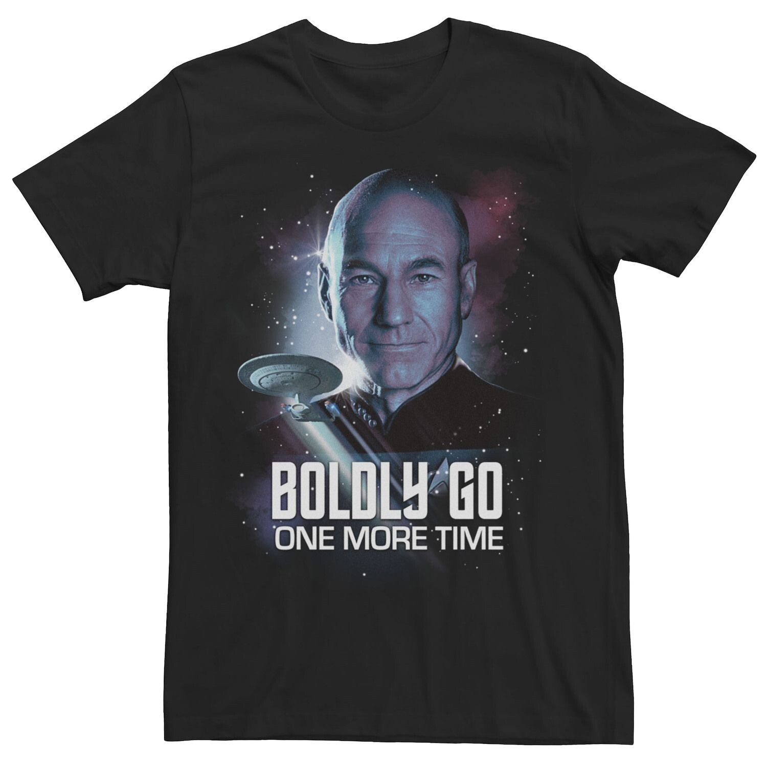 

Мужская футболка Star Trek The Next Generation Boldly Return Licensed Character