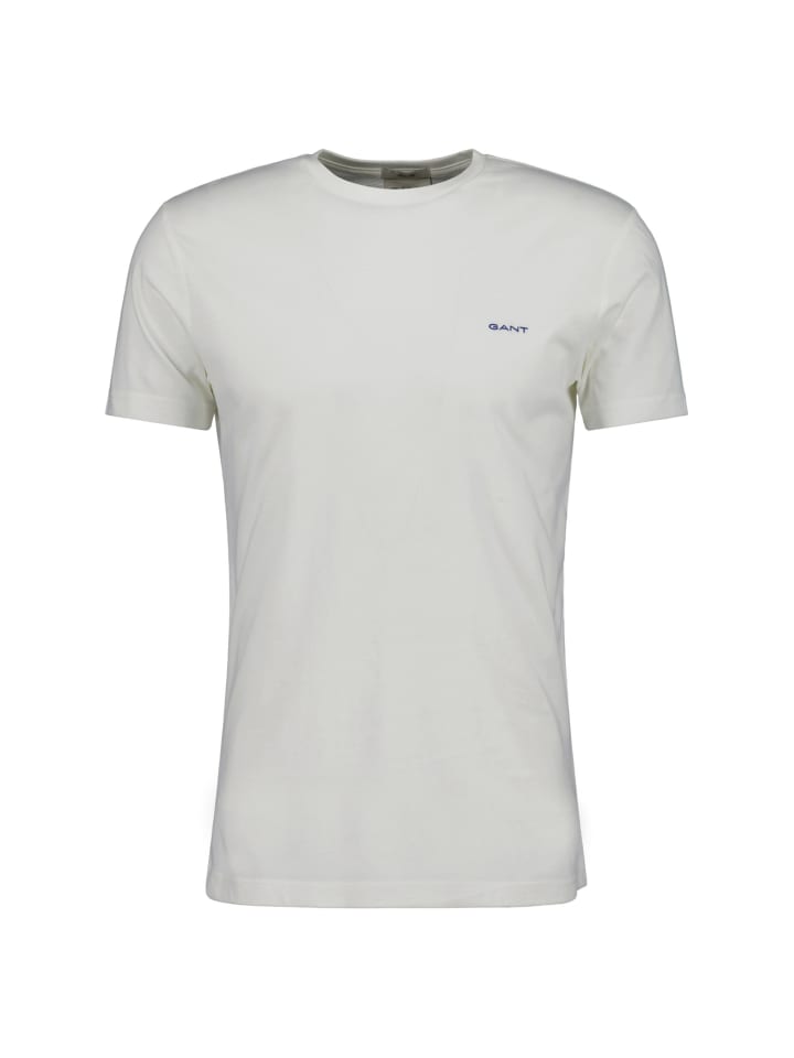 

Футболка, 1 шт., белого цвета Gant