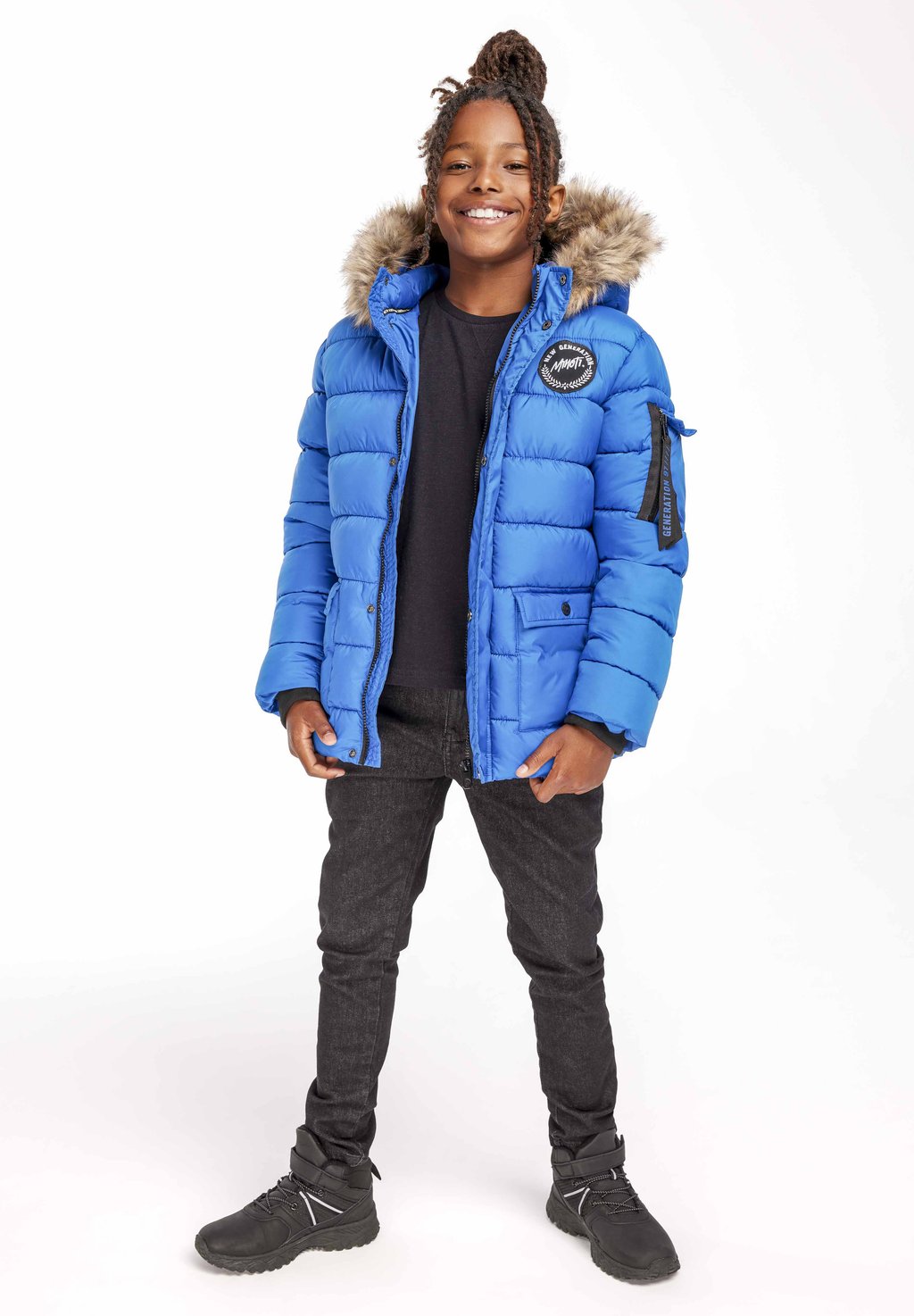 

Зимняя куртка PADDER PUFFER MINOTI, цвет royal blue black