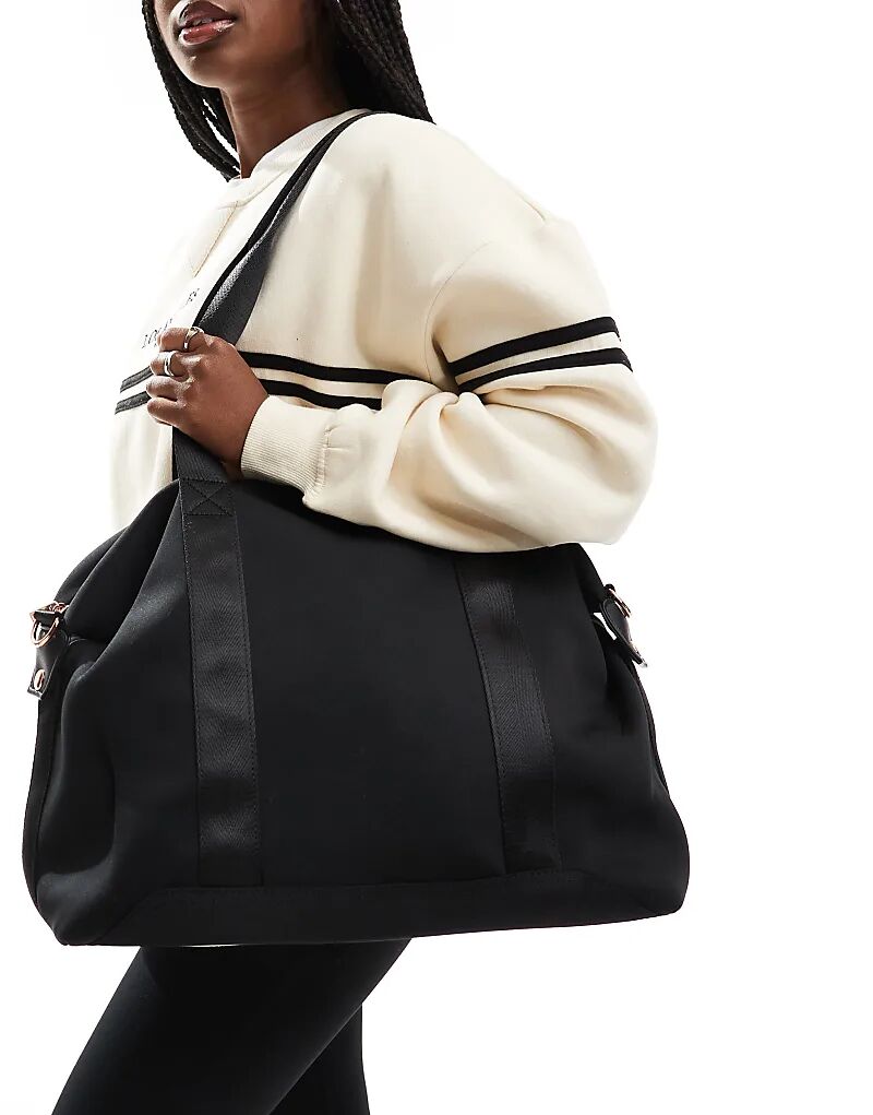 

Дорожная сумка ASOS DESIGN Scuba Holdall черного цвета