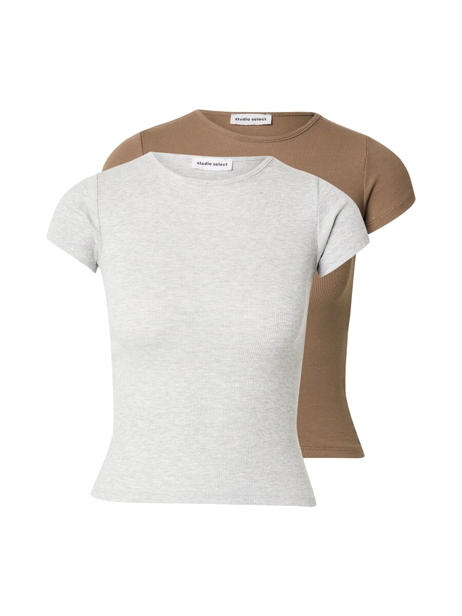 

Рубашка STUDIO SELECT Valeska, цвет Brown/mottled grey