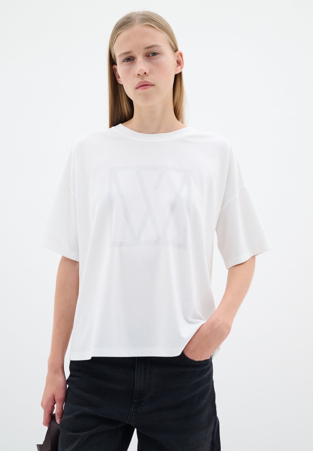 

Футболка с принтом LEXI InWear, молочный