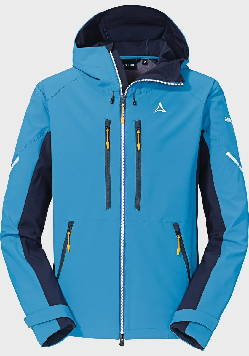 

Куртка Schöffel для улицы "Softshell Jacket Matrei M", с капюшоном, синий