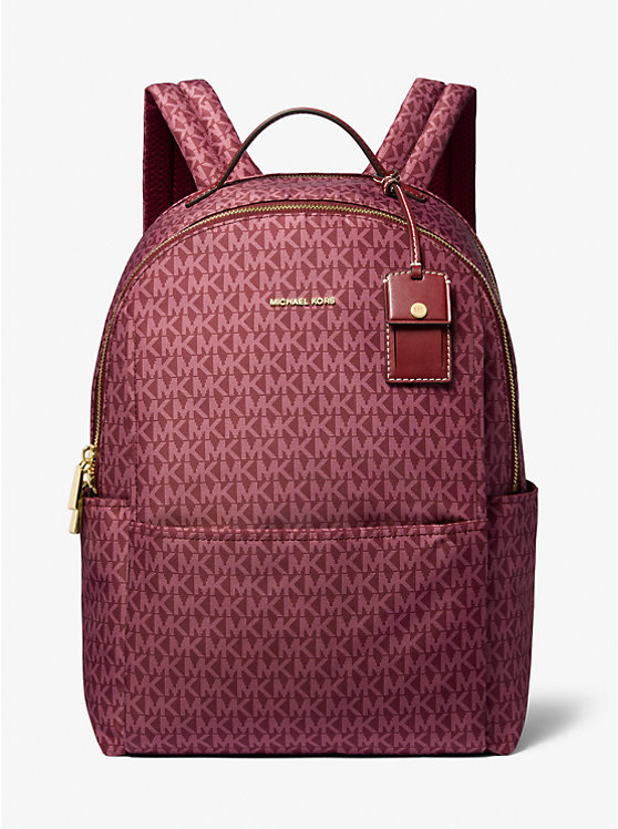 

Рюкзак с большим фирменным логотипом Sable Michael Kors, белый