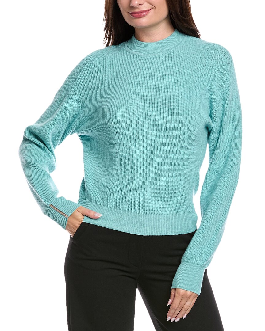 

Песерко Свитер из смесовой шерсти, шелка и кашемира Peserico, зеленый