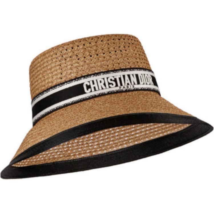 

DIOR Коричневая ведро-шляпа для женщин