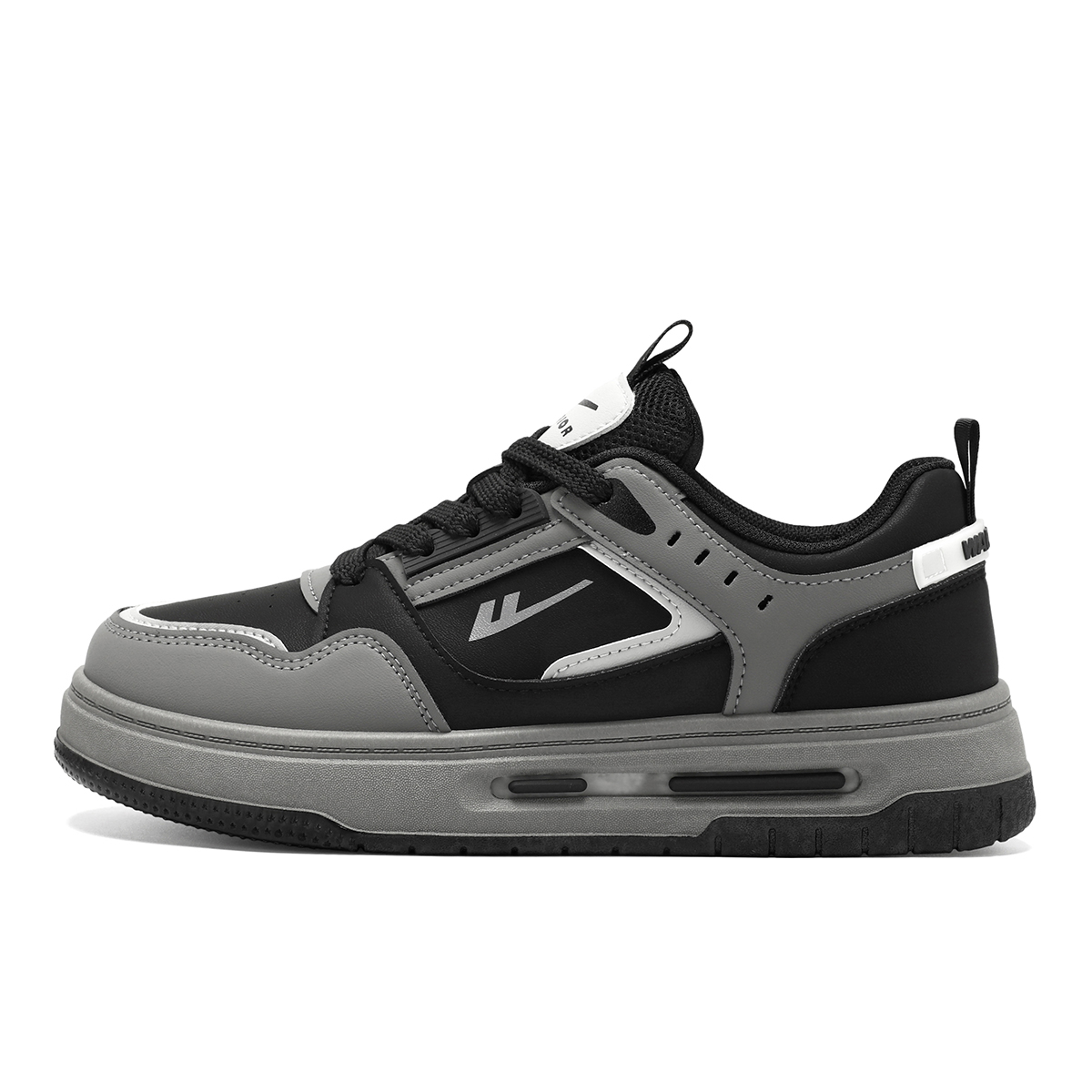 

Мужские кроссовки для скейтбординга Warrior Cushioning Coverage с защитой от ударов, черный/серый