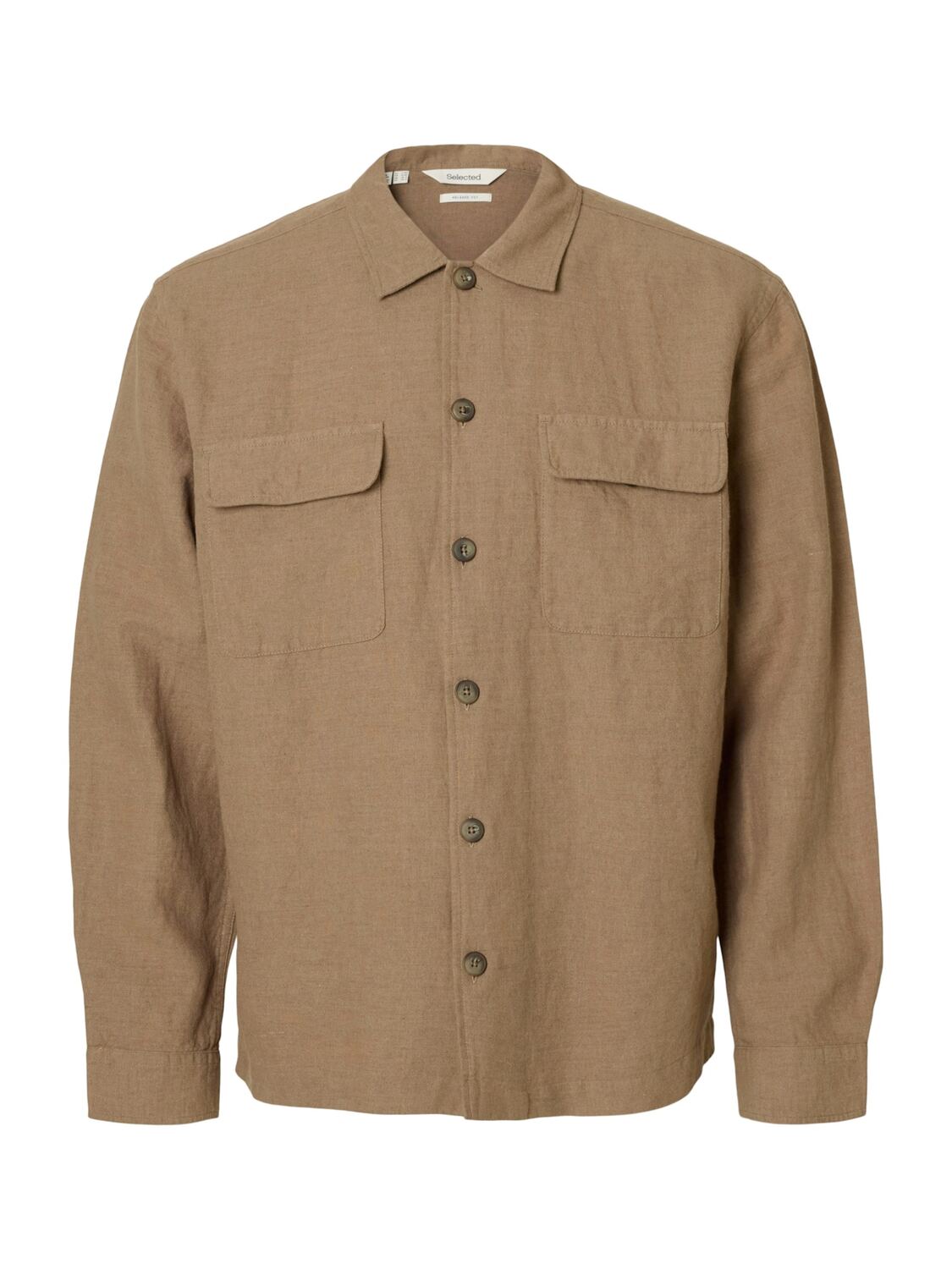 

SELECTED Рубашка на пуговицах Regular fit 'SLH-Leroy Sun' в цвете Brocade