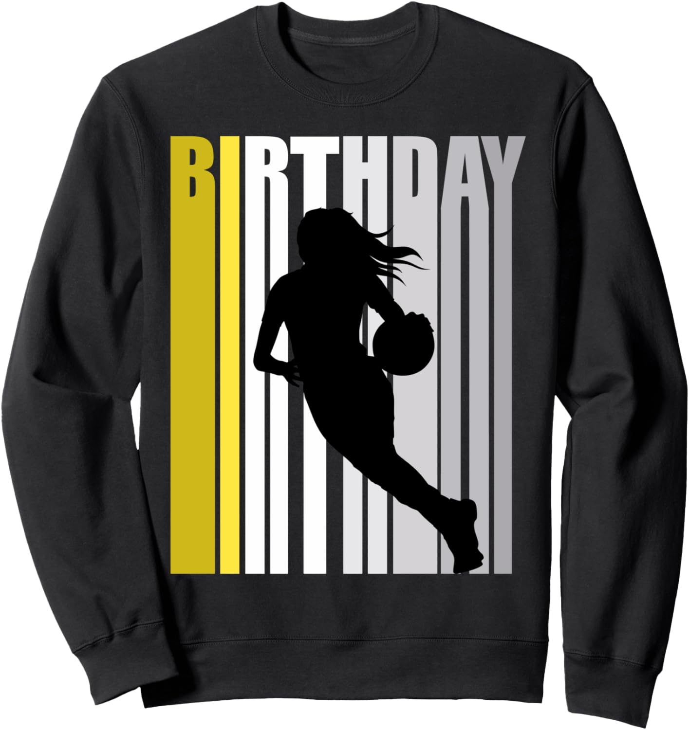 

Милая баскетбольная толстовка в стиле ретро для подростков на день рождения Lush Basketball, черный