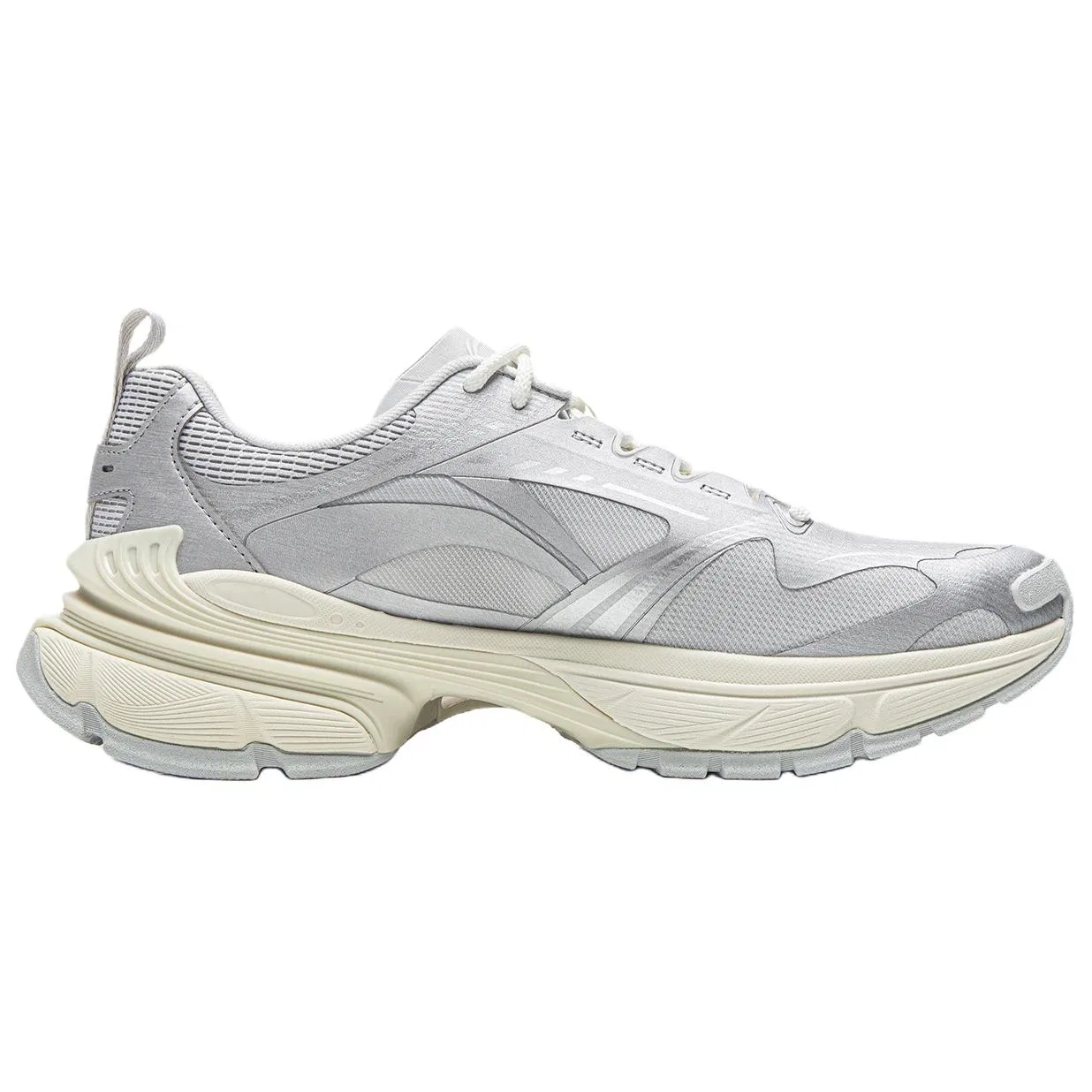Кроссовки повседневные Li-Ning Arcturus 6 серые — фото 3