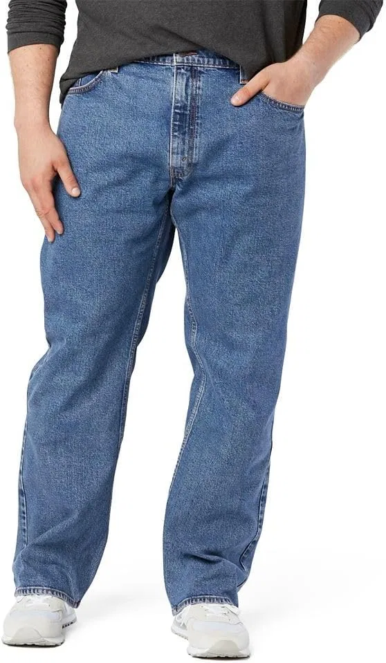 Джинсы Relaxed Fit Flex, Levi Strauss Signature Gold, Medium Indigo-waterless