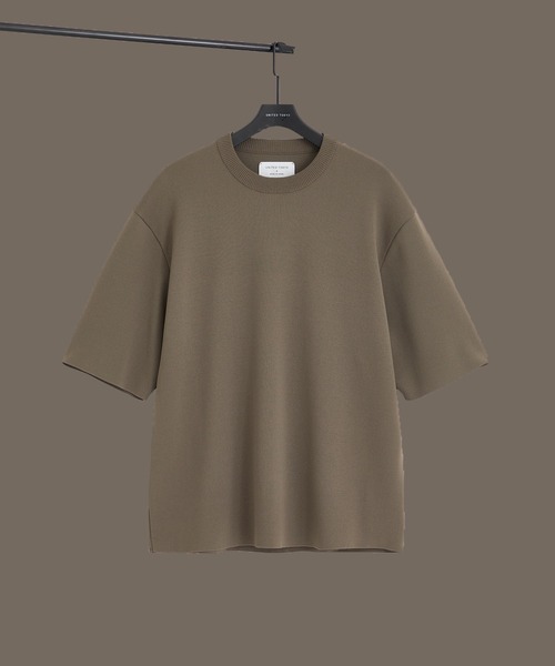 

Футболка с круглым вырезом, эластичная, плотность 180 г/м² UNITED TOKYO, серо-бежевый