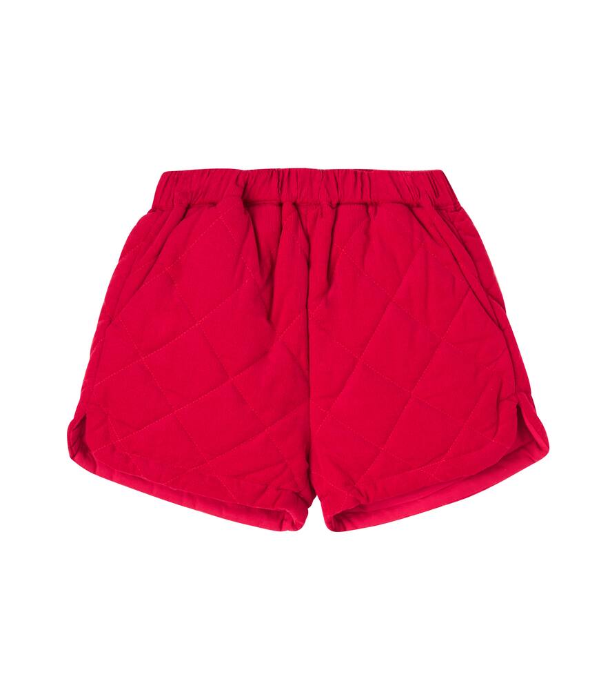 

Шорты из вельветового хлопка Thea C'era Una Volta, Red