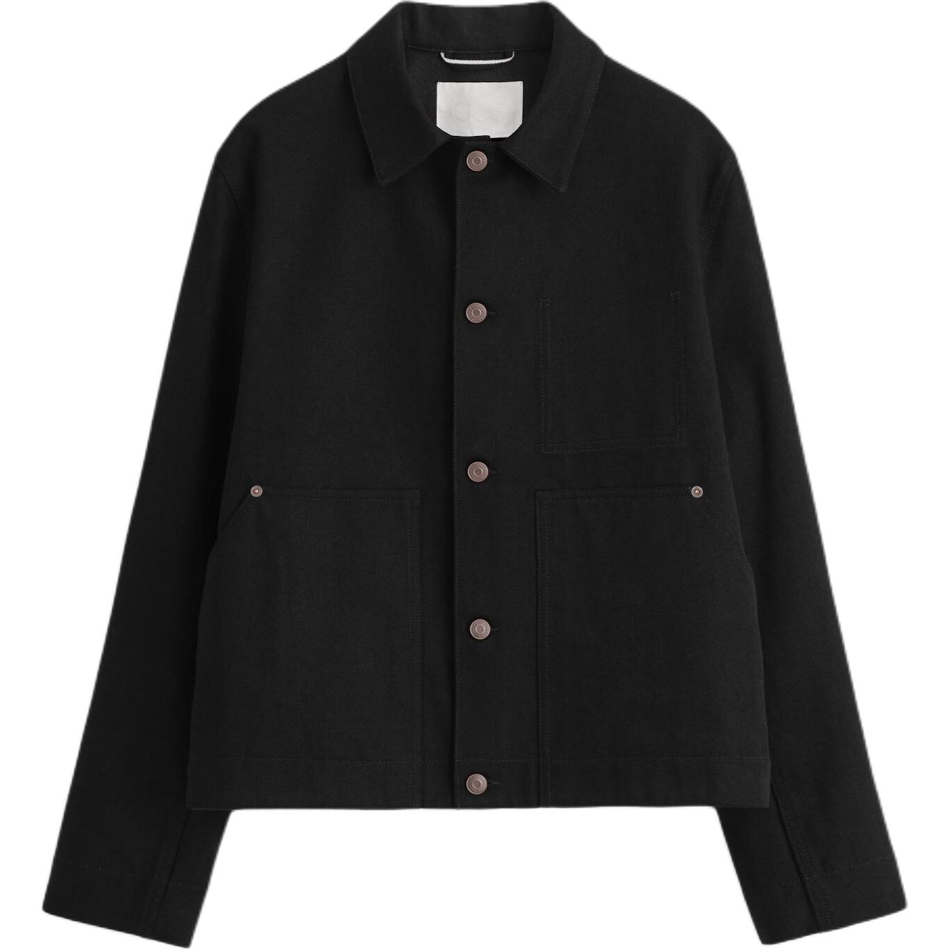 

COS Куртка мужская черная, Black