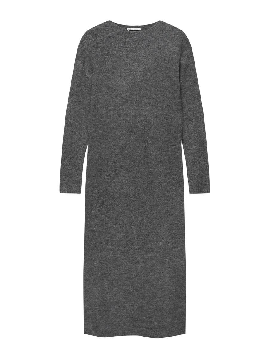 

Вязаное платье Pull&Bear, графитовый
