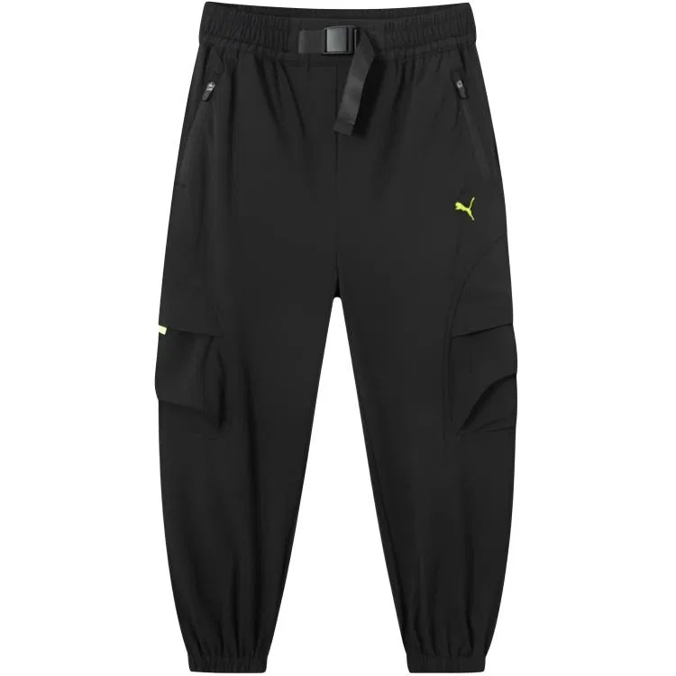 Детские карго-штаны PUMA Black