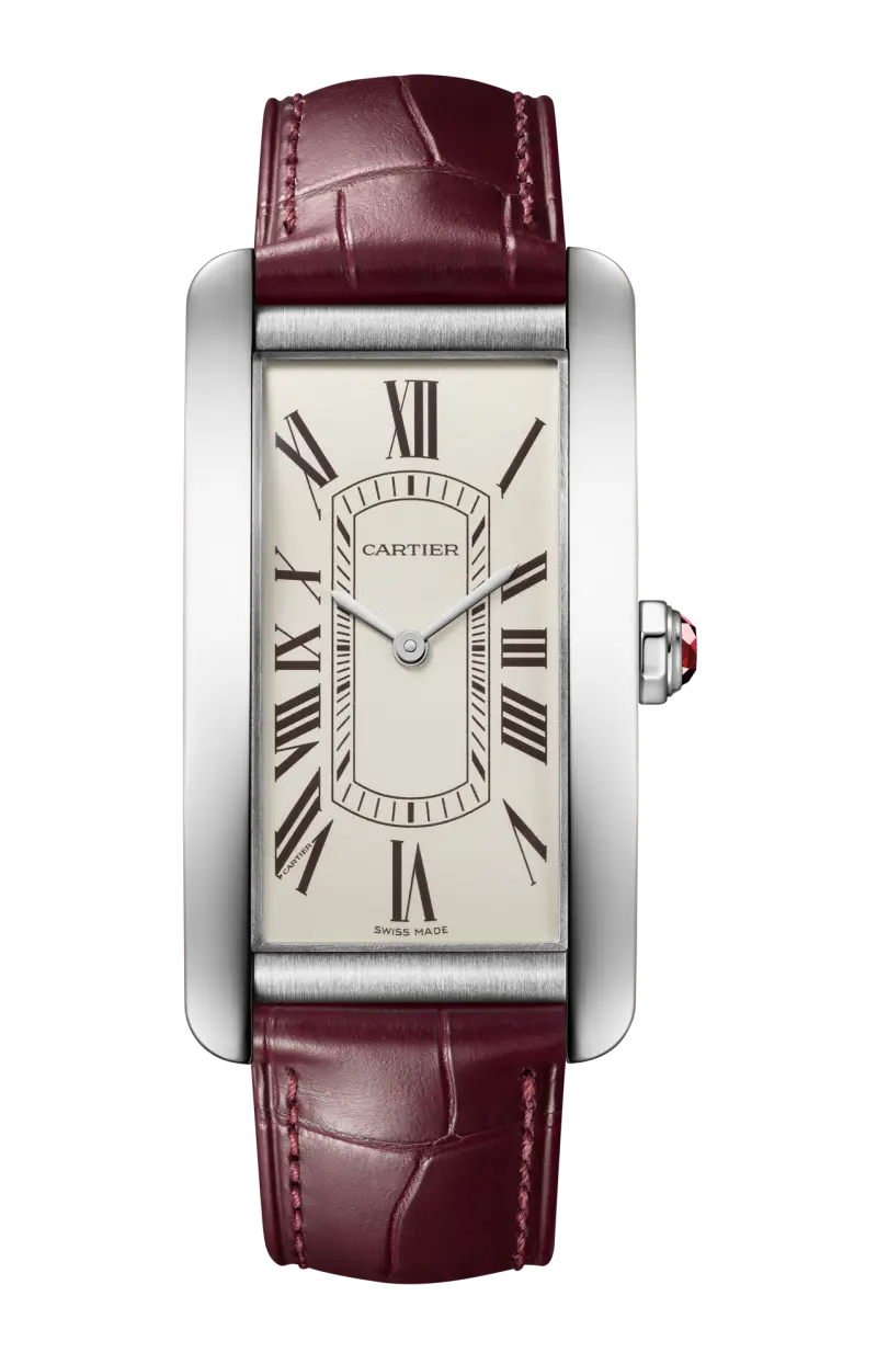 

Tank américaine, большая модель, платина, автоматические - wgta0296 CARTIER