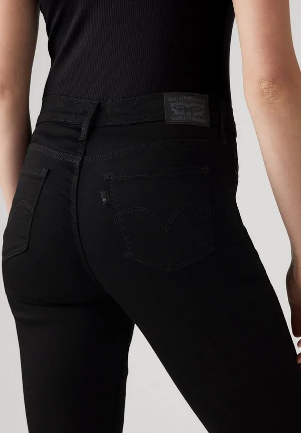 312 формообразующие узкие джинсы облегающего кроя Levi'S, Soft Black — фото 4