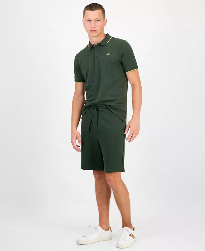 

Мужские шорты Hugo Boss Dayono 9 дюймов свободного кроя из хлопкового терри с завязками Hugo Boss, зеленый