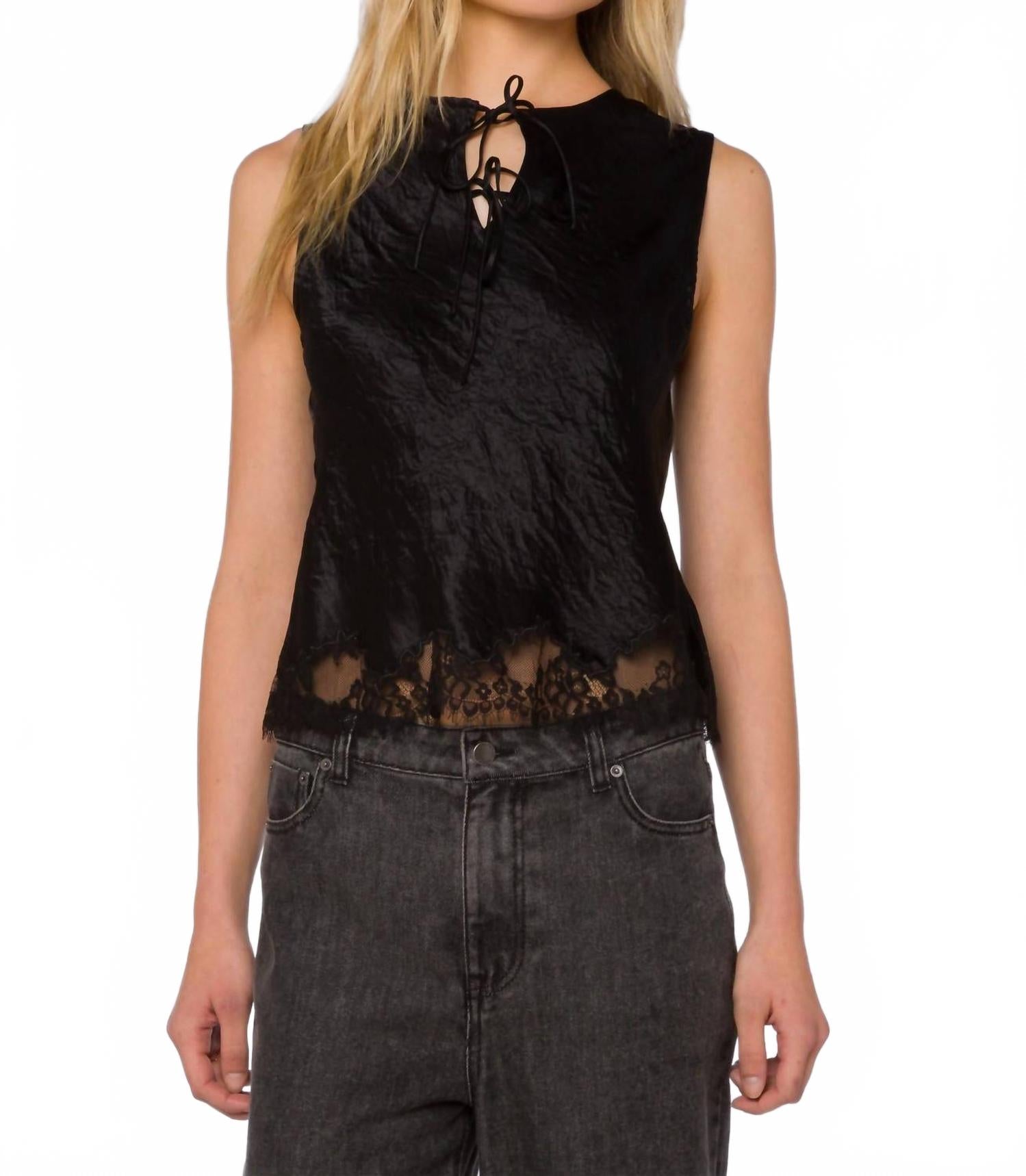 

Velvet Heart Топ без рукавов Merida, черный