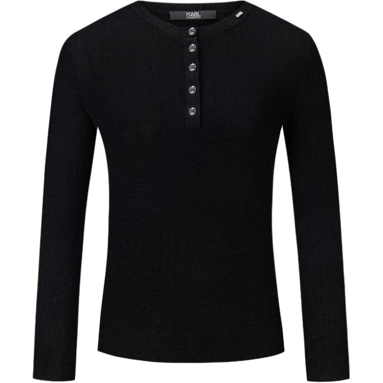 

Свитер KARL LAGERFELD SS25 женский KARL LAGERFELD / Karl Lagerfeld Jeans, черный