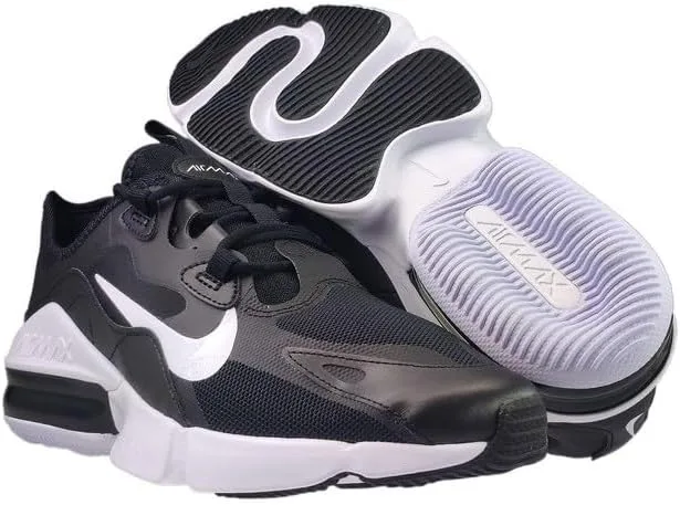 Мужские беговые кроссовки Nike Air Max Infinity 2, белый/черный — фото 3