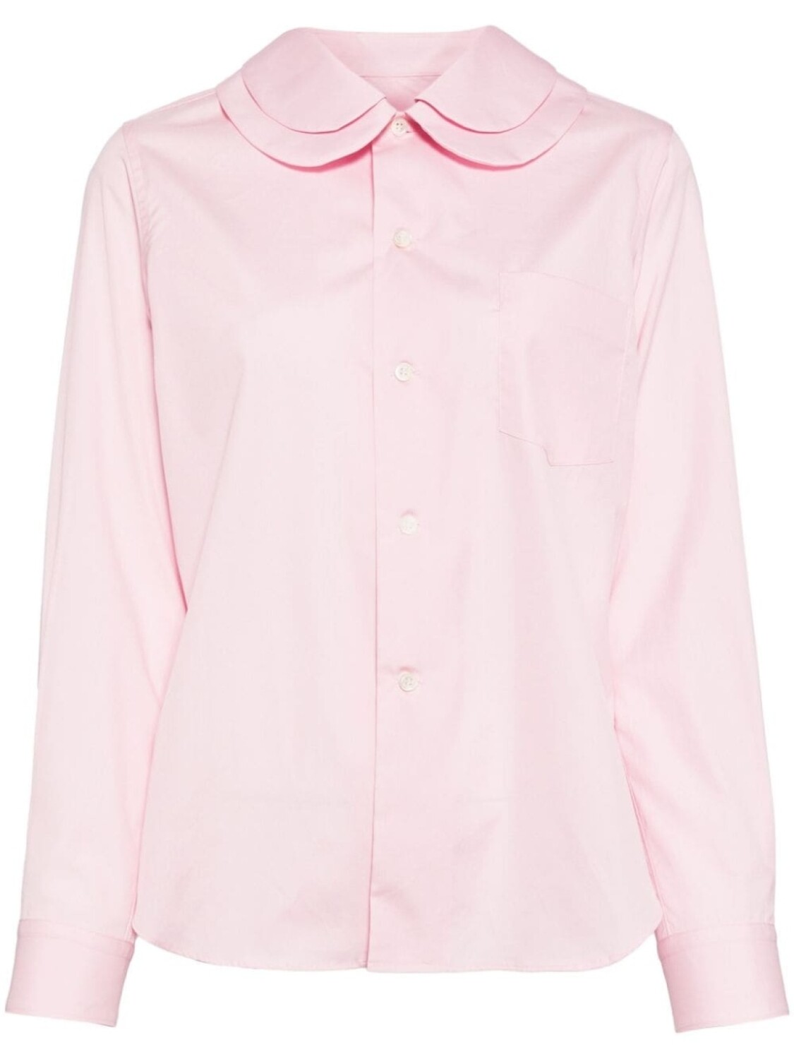 

Comme Des Garçons Girl рубашка с двойным воротником, розовый