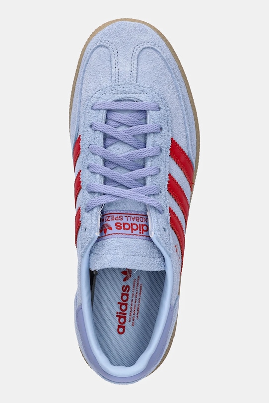 Замшевые кроссовки Handball Spezial Adidas Originals, синий — фото 4
