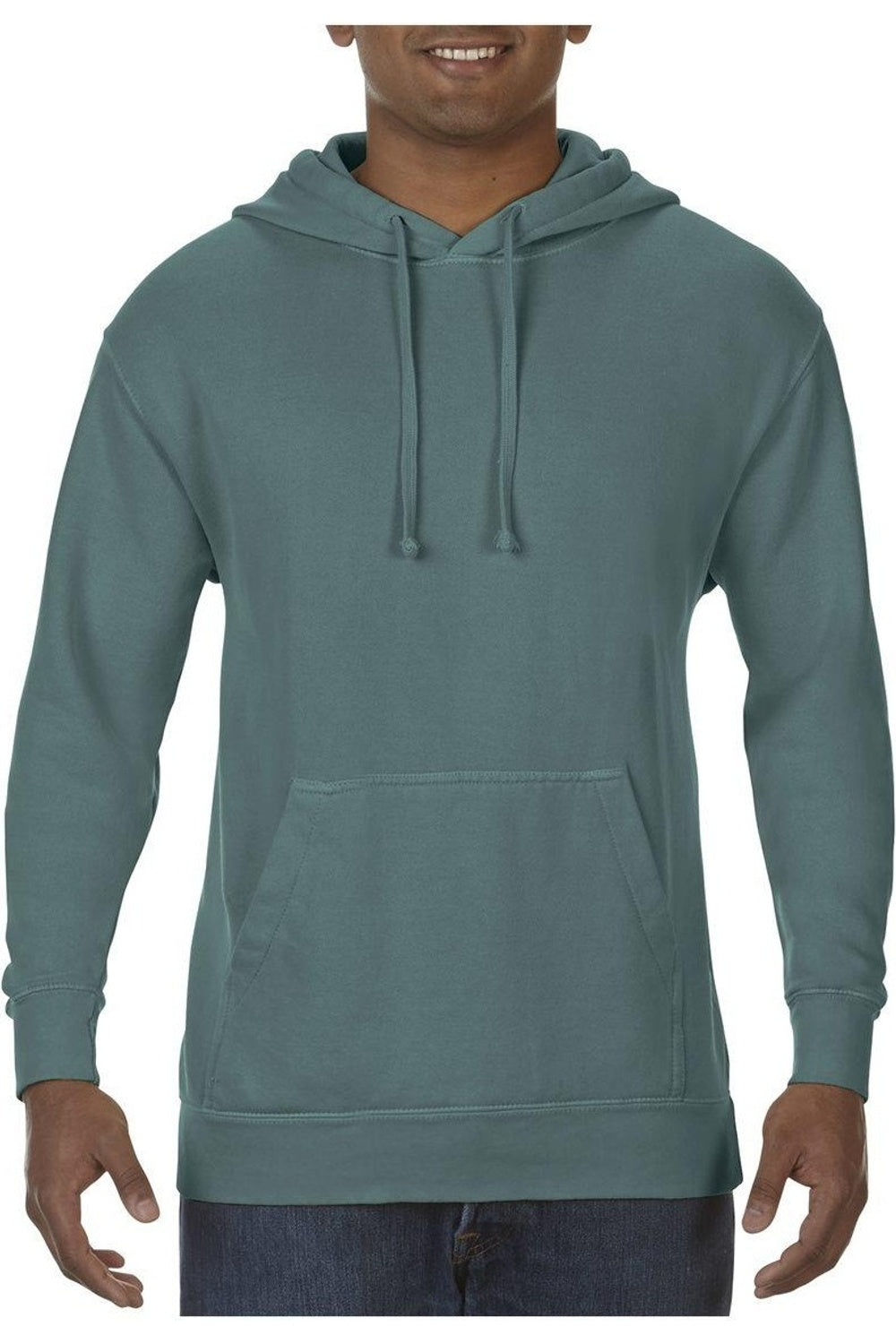 

Толстовка с капюшоном Comfort Colors Garment-Dyed, цвет blue spruce