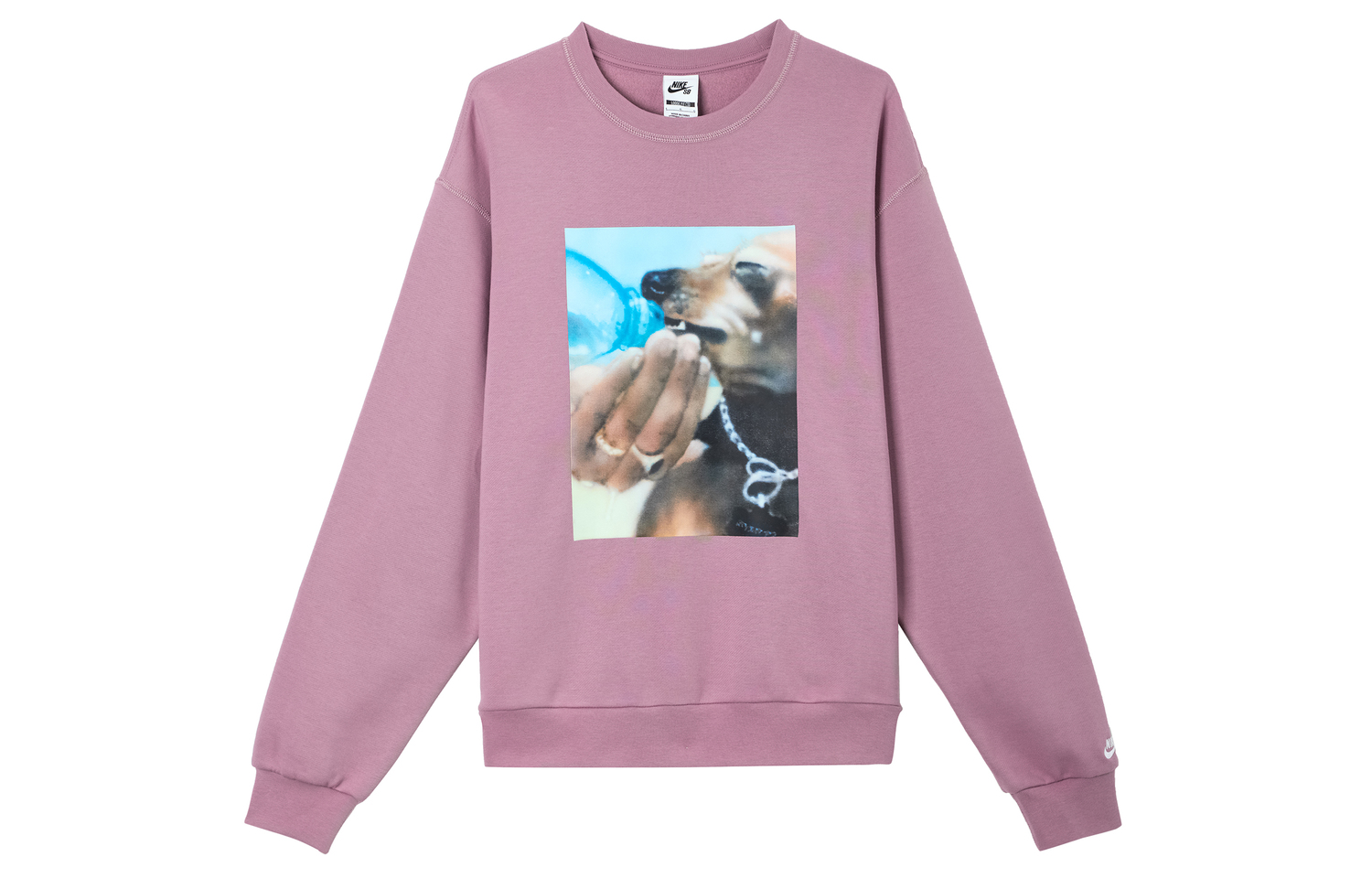 

Свитшот Unisex серый фиолетовый красный Nike